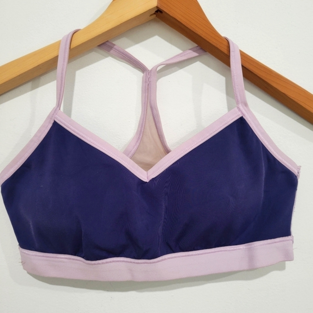 AERIE purple active sports bra size M